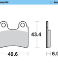 BRAKE PADS FRONT MOTO MASTER RACING GP