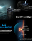 NITECORE MH40 PRO 3500 LUMEN UHI BRIGHT LONG RANGE HUNTING TORCH