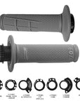 Progrip MX Lock On Grip System PG709 - Grey