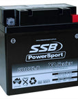 MOTORCYCLE AND POWERSPORTS BATTERY (YB16CL-B) AGM 12V 19AH 385CCA BY SSB HIGH PERFORMANCE