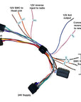 MONGOOSE 24V TO 12V REDUCER HARNESS - ISO to ISO PLUGS