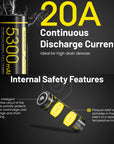 NITECORE LI-ION RECHARGEABLE 21700 BATTERY 5300MAH 3.6V