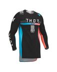 THOR MX JERSEY SPORTMODE SYNTH BLACK
