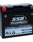MOTORCYCLE AND POWERSPORTS BATTERY (YT12B-4) AGM 12V 1AH 260CCA BY SSB HIGH PERFORMANCE