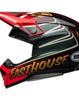 Bell MOTO-10 SPHERICAL Fasthouse DITD 24 Red/Gold