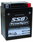 MOTORCYCLE AND POWERSPORTS BATTERY (YB14L-A2) AGM 12V 12AH 310CCA BY SSB HIGH PERFORMANCE