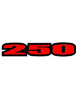 Suzuki Ozark LTF250 Ozark Sticker Red