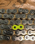 DID-VR46-Fluro Yellow-Rivet-Link