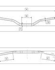 dimensions taper bars