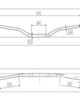 dimensions taper bars