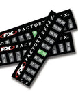 FACTORY EFFEX TEMP STICKERS (3 PACK)