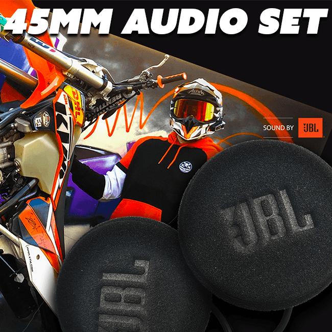 Cardo Audio Set 45mm HD JBL Speakers – CMG Motorcycles