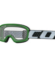 Buzz MX Goggle Green with Clear Lens