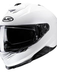 HJC I71 SOLID FLAT PEARL WHITE