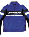 Spidi Scarface Wind Leather Jacket Blue