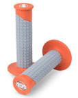Clamp On Grip - Pillow Top - Orange Grey