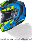 HJC Visor Tear Offs - example pic only