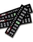 3 Pack of Factory FX Temperature Stickers