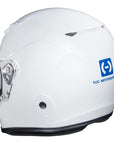 HJC H10 AUTO RACING WHITE