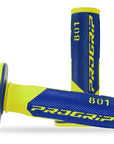 Progrip PG801 MX Grips - Blue/Fluro Yellow PG801BLY