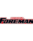 700.0100 Honda Foreman Tank Sticker 300mm WhiteRedBlack