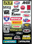 FX10-68004 Factory Effex Sponsor Sticker Kit C