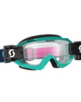 Hustle MX Goggle WFS Teal_Pink Clear wks S262593-5720113