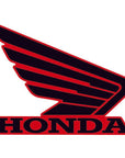 700.0030 Honda Wing RH Tank Sticker 107mm Red_Black