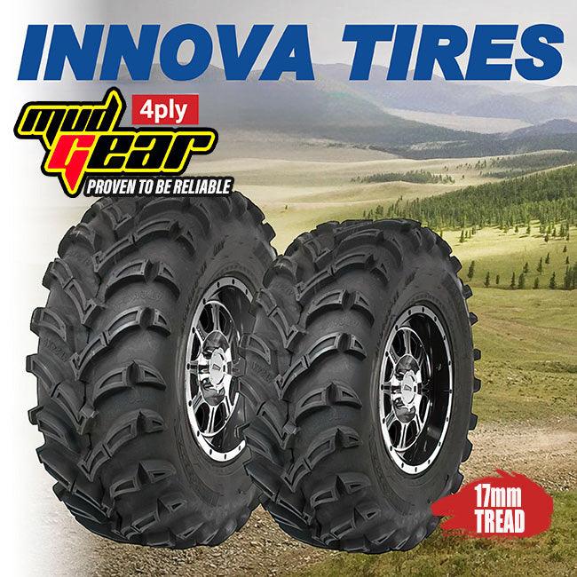 innova mud gear MudGear ATV Tyre Fahrradbekleidung: Unsere Lieblingsprodukte 2021 Category:Fahrräder 20 Zoll bis 24 Zoll_KMC Z8.3 Extras:Ultimate Bundle Package with Lock + Basket + Rear Seat + Pegs Extra beefy carcass with
