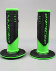 Progrip PG801 MX Grips - Black/Fluro Green PG801GN