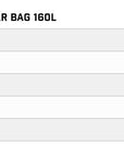 SPP GEAR BAG 160L Size chart