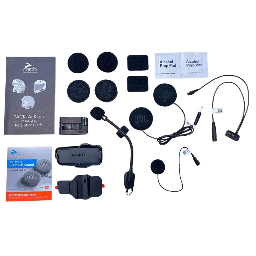 Cardo Packtalk NEO 2nd Helmet Kit CMG Motorcycles