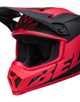 Bell MX-9 MIPS Disrupt Matte Black/Red