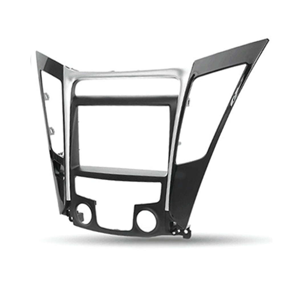 FITTING KIT HYUNDAI SONATA , I45 2010 - 2014 DOUBLE DIN (BLACK &amp; SILVER) (MANUAL AIR CON)