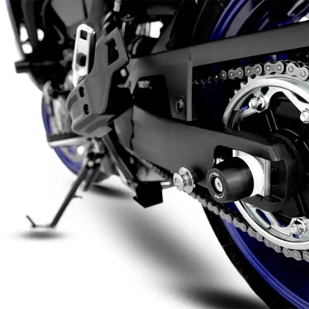 R&amp;G APEX Swingarm Protectors for the Yamaha Tracer 7(GT) 21- Black