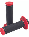 Pro Series Lock On Grips Full Diamond - Red Black