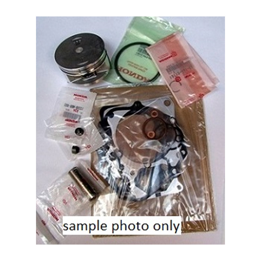 TOP END REBUILD KIT YAMAHA PW50 PISTON RINGS PIN BEARING CLIPS CYLINDER &amp; HEAD GASKETS STUDS NUTS