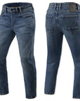 REV'IT! Detroit 3 TF Jeans - Dark Blue Used