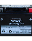 MOTORCYCLE AND POWERSPORTS BATTERY (YB4L-B) AGM 12V 4AH 105CCA BY SSB HIGH PERFORMANCE