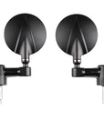 Revolution Bar End Mirrors Tarmac CNC - Pair