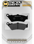 BRAKE PADS METAL GEAR