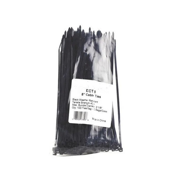 CABLE TIES 206MM X 3.6MM (100 PACK)