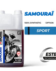 Samourai 100% Synthetic Ester Oil (1L bottle, strawberry scented)