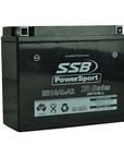MOTORCYCLE AND POWERSPORTS BATTERY (YB16AL-A2) AGM 12V 16AH 270CCA BY SSB HIGH PERFORMANCE