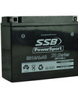 MOTORCYCLE AND POWERSPORTS BATTERY (YB16AL-A2) AGM 12V 16AH 270CCA BY SSB HIGH PERFORMANCE