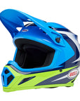 Bell MX-9 MIPS Jackal Blue/Hiviz Yellow