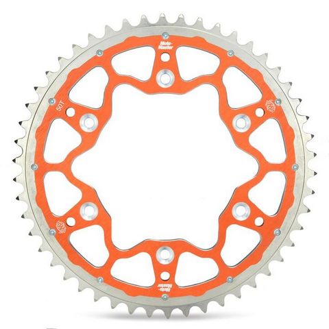 SPROCKET REAR MOTO MASTER FUSION DUAL RING 51T ORANGE GAS GAS HUSABERG HUSQVARNA KTM