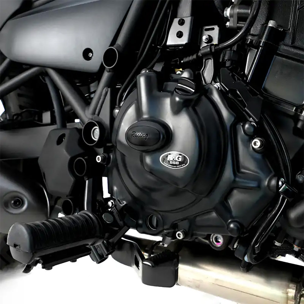 Engine Case Cover for Kawasaki Z500 (Ninja) 24- Eliminator 500 &#39;24- Black R&amp;G