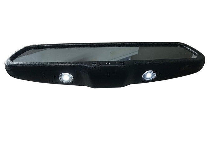 MONGOOSE 4.3" PEDESTAL MOUNT REPLACEMENT MIRROR + CAMERA