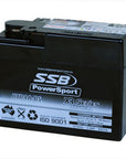 MOTORCYCLE BATTERY SSB HIGH PERFORMANCE AGM 12V
